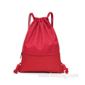 Simple solid color durable sports bag